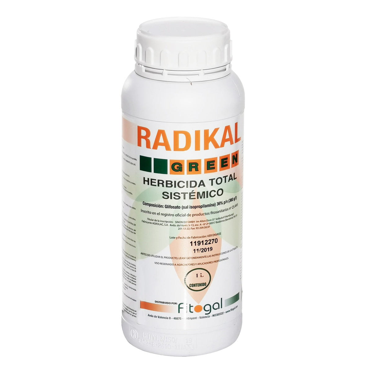 RADIKAL Herbicide Concentré 1L - Glyphosate 360g/L Professionnel